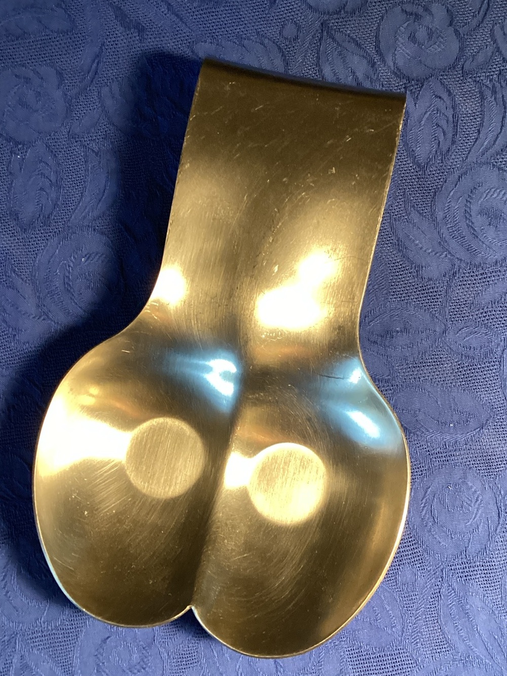 Vintage Mid-Century AMCO Stainless Double Spoon Rest